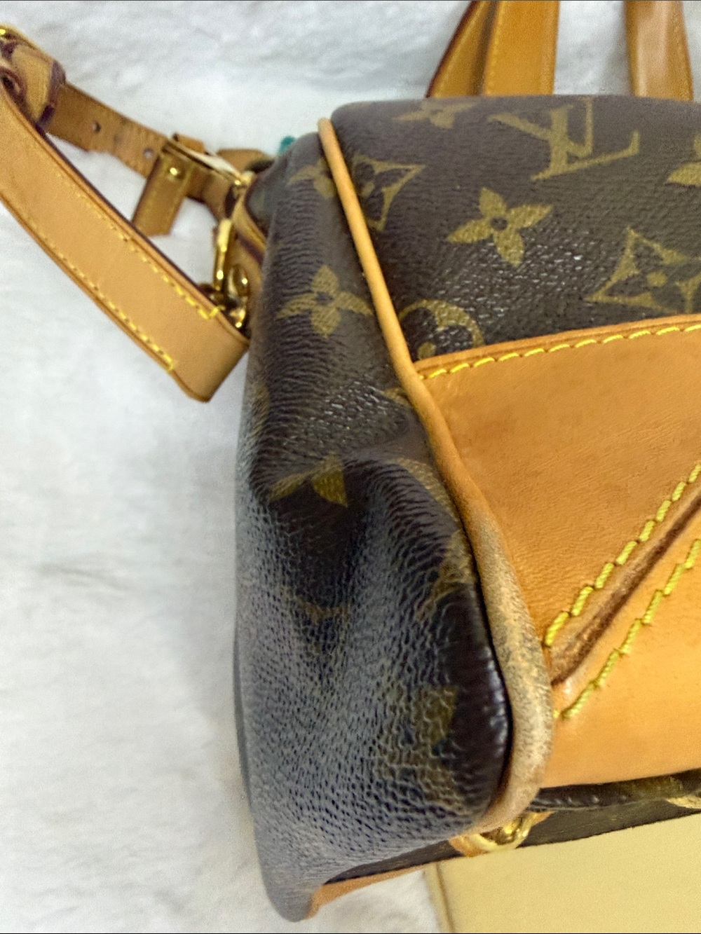 Louis Vuitton Retiro Monogram Canvas Top-Handle/Shoulder Satchel - Picture 12 of 17